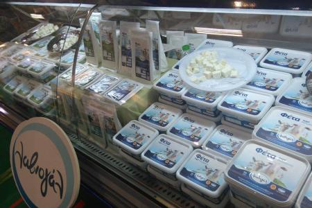 Laviogal, Traditional Cheese Factory, Monemvasia Cheese Factory, Laconia Cheese Factory, Feta, Monemvasia Feta, Goat Cheese, Monemvasia Goat Cheese, Mizithra, Monemvasia Mizithra, Graviera, Monemvasia Graviera, Kefalotyri, Sfela, Psistiri, Butter, Barreled Feta, Feta in a pot, Barreled Goat Cheese, Graviera with olive oil, Graviera with Boukovo, Graviera with Pepper, Krasograviera, Touloumotiri, Monemvasia Cheeses